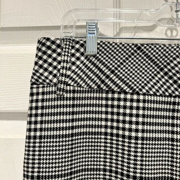 Maurices Houndstooth‎ Black White Pencil Skirt size 11/12 - Picture 2 of 6